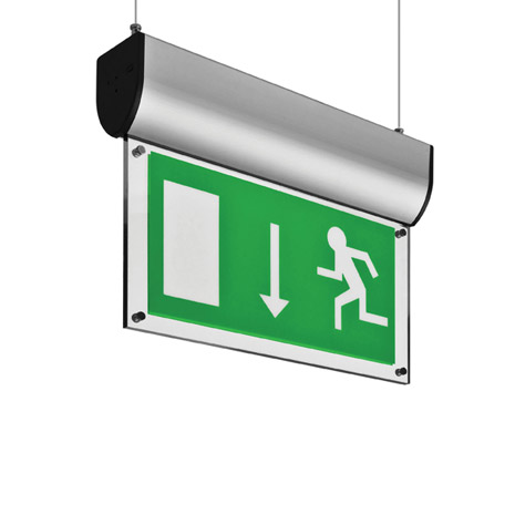 OWL7 Suspended Exit sign